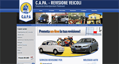Desktop Screenshot of caparevisioni.it
